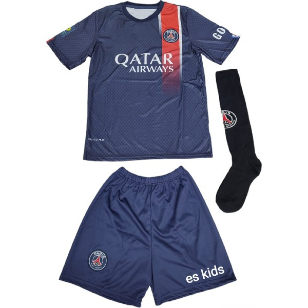 Es Kids Eskişehir Mbappe 2024 Yeni Sezon Çocuk Forması Çorap Hediyeli (Psg) Futbol Malzemeleri Fiyatı