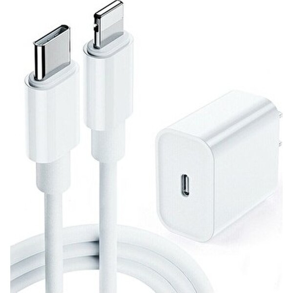 ES Tech Apple iPhone Uyumlu 11/11 Pro Max Hızlı Şarj Aleti Set 18W - Beyaz Cep Telefonu Şarj Cihazı Fiyatı
