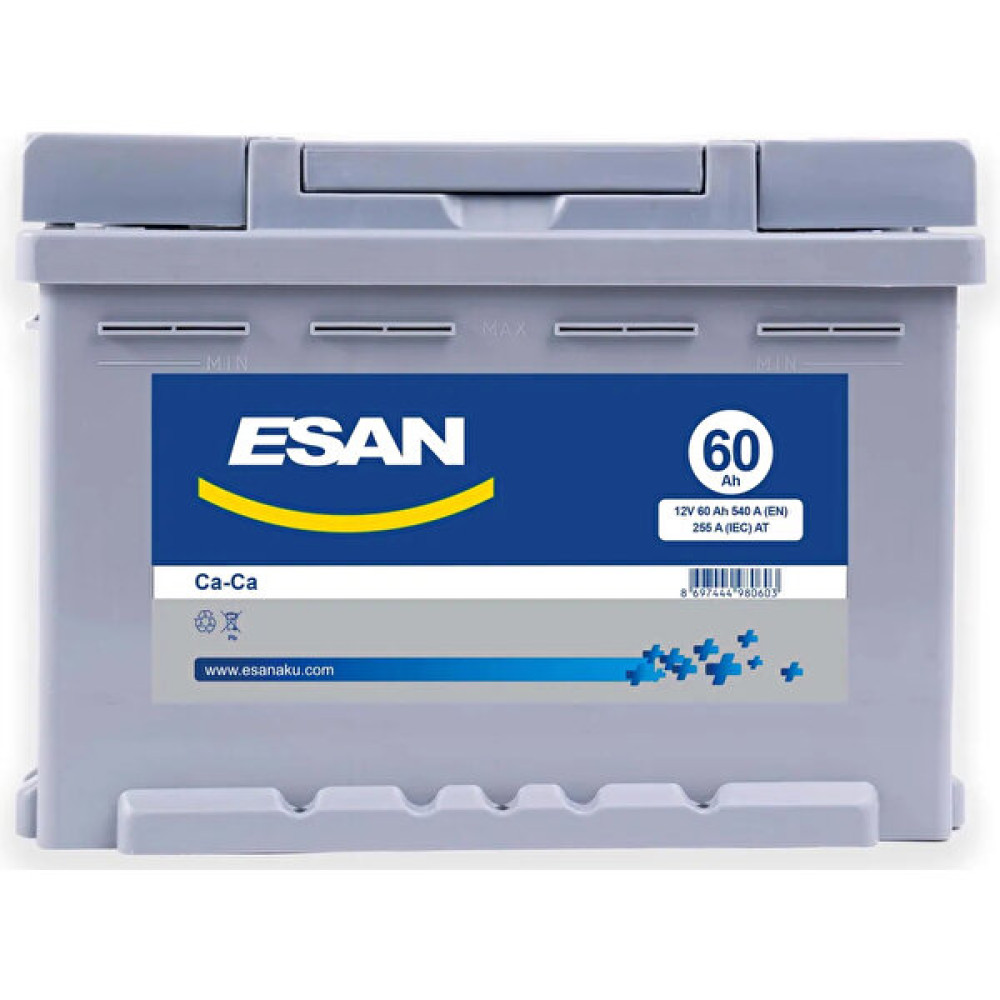 Esan 12V 60 Ah Tam Kapalı R Akü Fiyatı