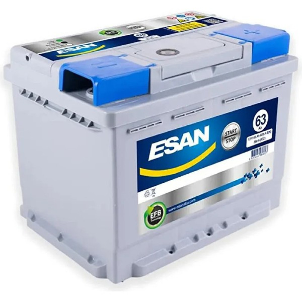 Esan Efb Start Stop Teknology 12V 63 Ah Efb Akü Fiyatı
