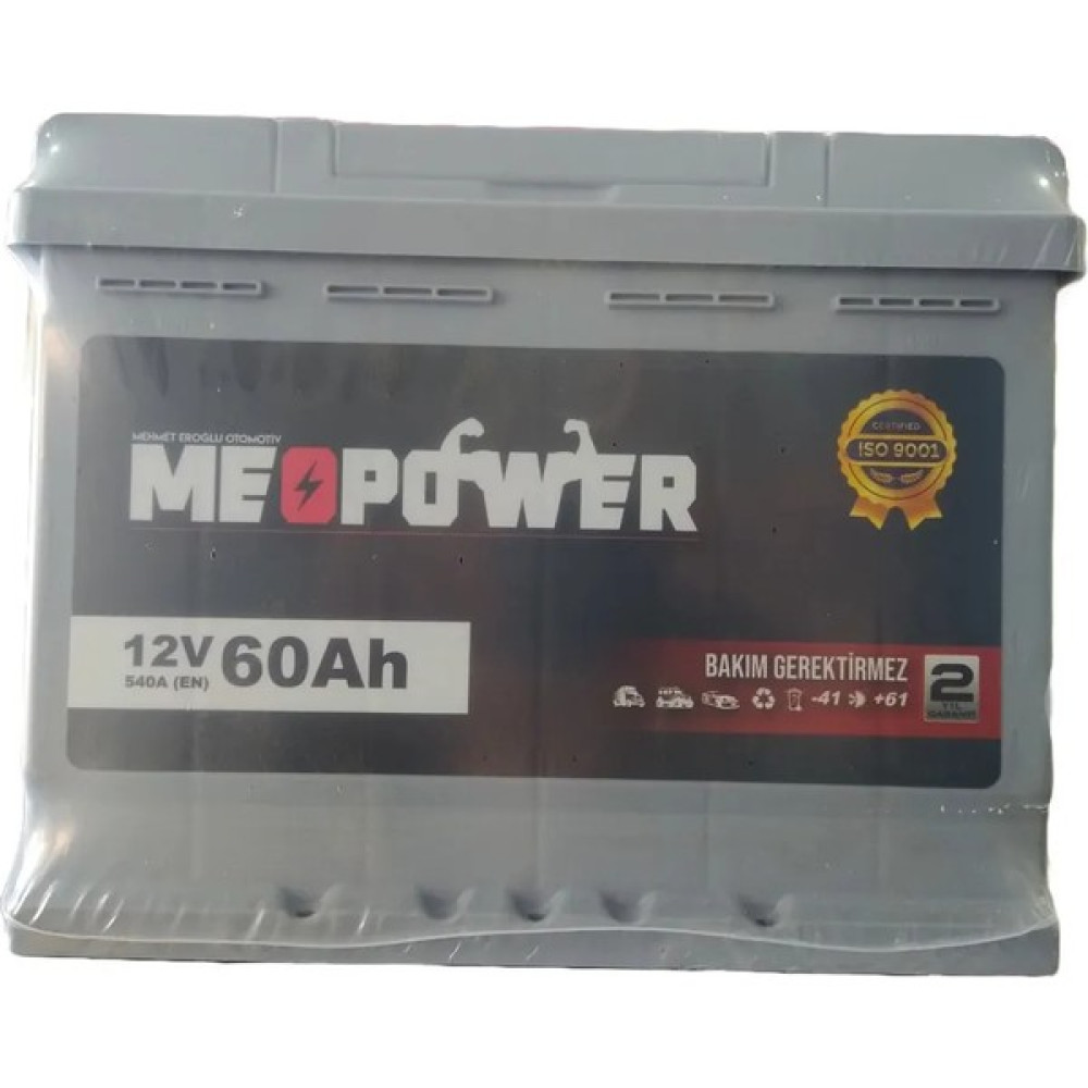 Esan Meopower (Esan) 12V 60AH Akümülatör 62 Amper Akü Fiyatı
