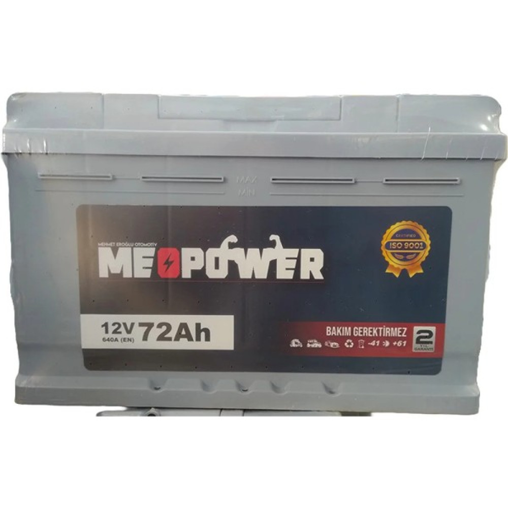 Esan Meopower (Esan) 12V 72AH Akümülatör 74 Amper Akü Fiyatı