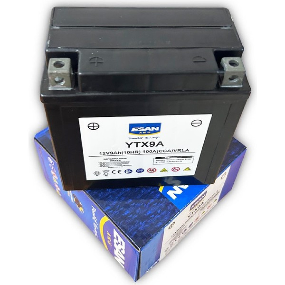 Esan (Sla) YTX9A /EB9A-4-I 12V 9AH Motosiklet Aküsü Akü Fiyatı