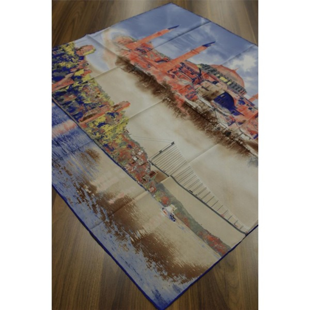 Eşarp Durağı Vual Eşarp 90X90 ESD0245 Eşarp Fiyatı