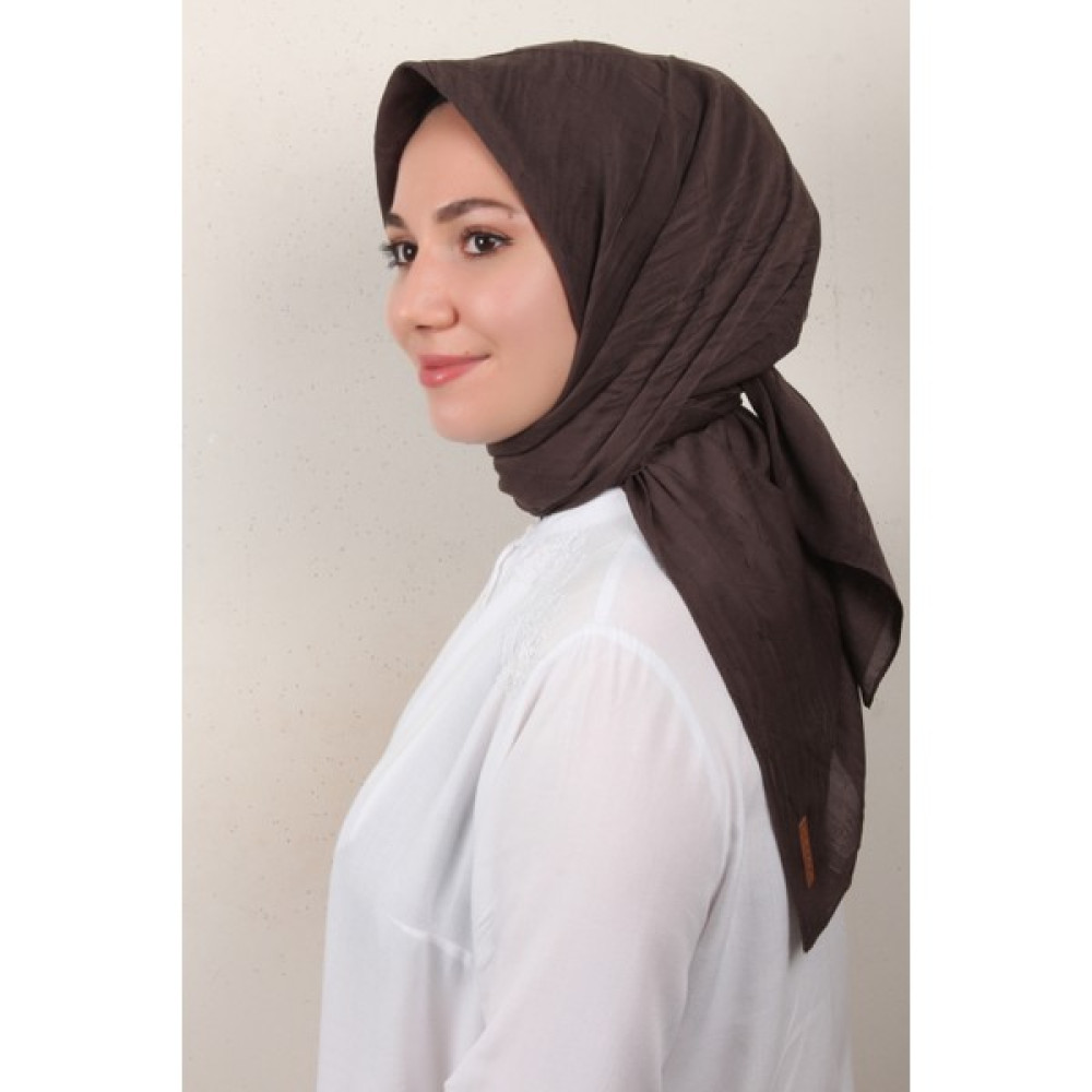 Eşarppark Bambu Kraşlı Eşarp 3081-61 Kahverengi Eşarp Fiyatı