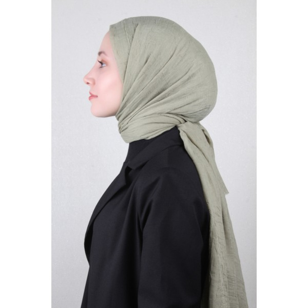 Eşarppark Bambu Kraşlı Şal 2724-129 Çağla Yeşili Şal / Fular & Eşarp Fiyatı