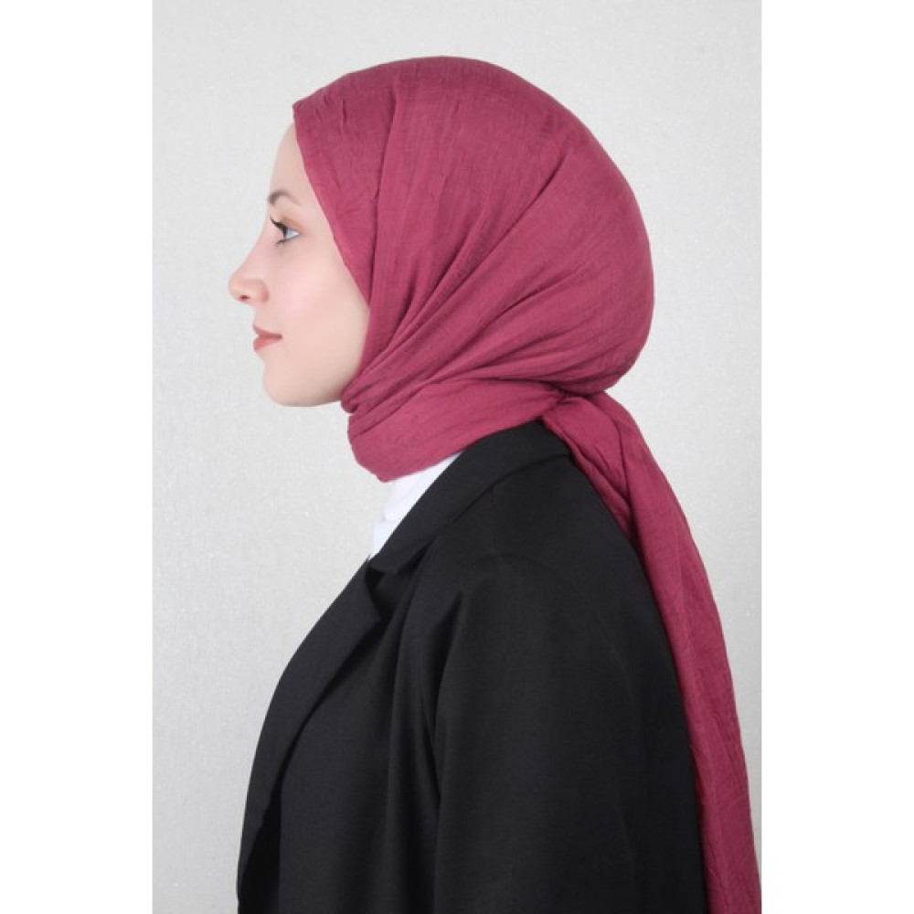 Eşarppark Bambu Kraşlı Şal 2724-30 Vişne Çürüğü Şal / Fular & Eşarp Fiyatı