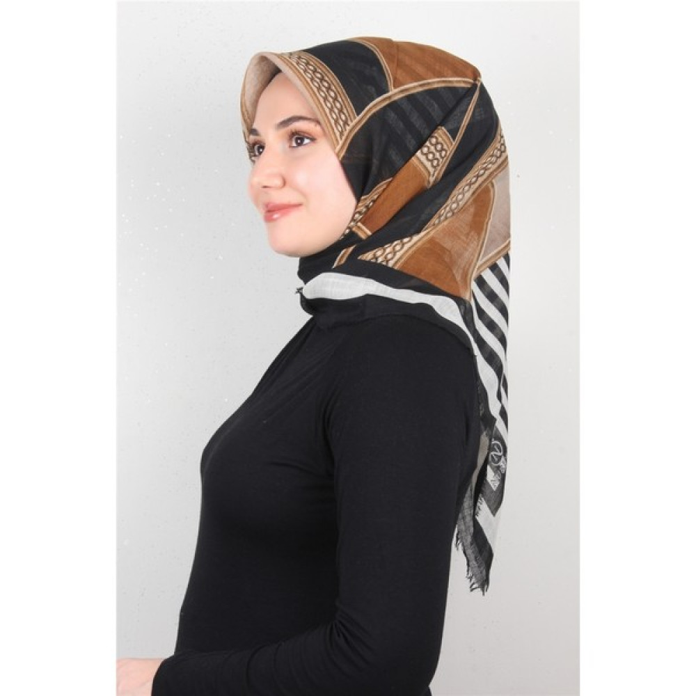 Eşarppark Pamuklu Trend Eşarp 9902-3 Karamel Eşarp Fiyatı