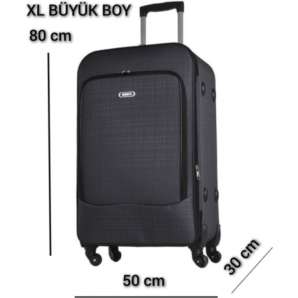 Esbuik Uniseks Körüklü Büyük Boy Kumaş Valiz Bavul Çanta (Outdoor) Fiyatı