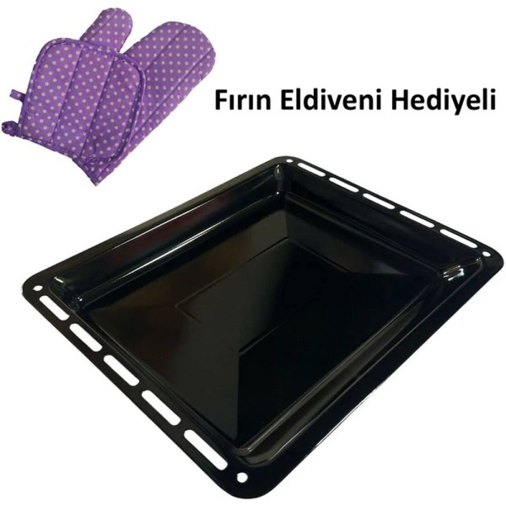 Esc Ankastre Fırın Tepsisi 45,5 x 37,5 x 4.cm Derin Model (Fırın Eldiveni Hediyeli) Tepsiler / Fırın Kapları Fiyatı