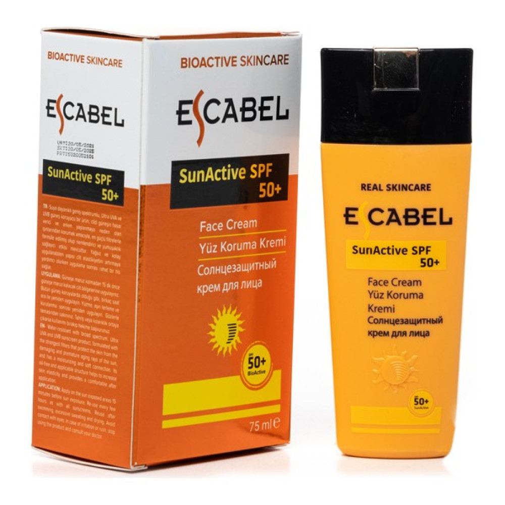 Escabel Yüz Güneş Kremi SPF50+ Tüm Ciltler Için Yüksek Koruma 75ML Güneş Kremleri ve Losyonları Fiyatı
