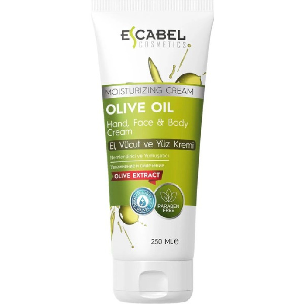 Escabel Zeytin Yağlı Cilt Besleme ve Nemlendirici Yoğun El, Yüz ve Vücut Kremi 250 ml Oto Boyaları Fiyatı