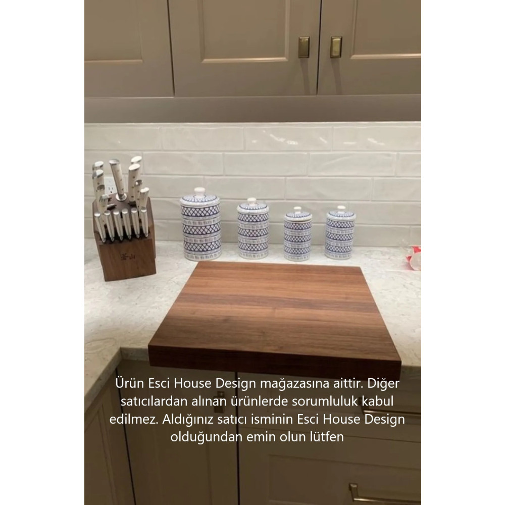 Esci Design Ahşap Kesme Tahtası - Trend Kesme Tahtası - Tezgah Üstü Kesme Tahtası - Et Kesme Tahtası - Sunumluk Kesme Tahtaları / Kesim Tablaları Fiyatı