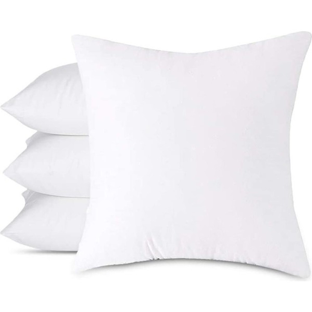 Esdeko 4 Adet Kırlent Kılıfı Iç Yastık 43X43 - 43 x 43 cm - Beyaz Kırlent / Mobilya Yastığı Fiyatı