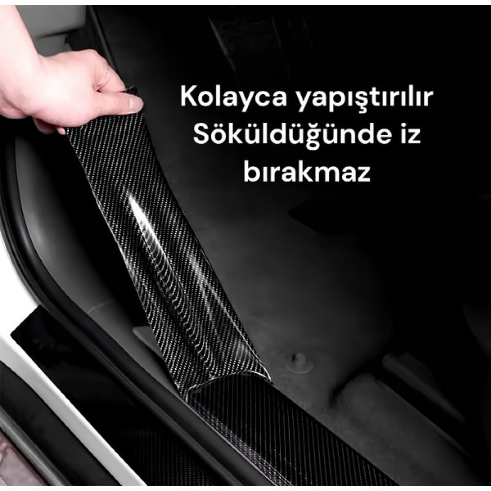 Esemiz 6d Kapı Eşiği Bagaj Altı Kapı Direği Şerit Folyo Boyut: 10Cm X 3 Metre Oto Boyaları Fiyatı