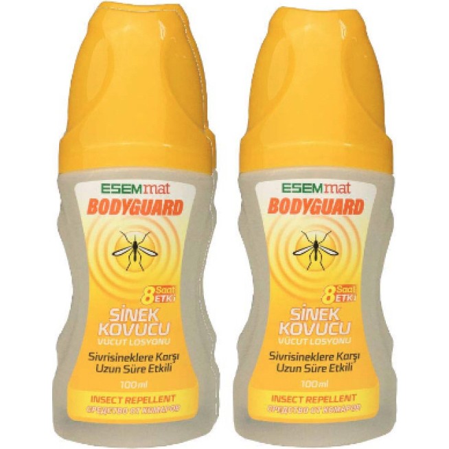 Esemmat Bodyguard Sinek Kovucu Losyon 8 Saat Etkili 100 ml X2'li Giyim & İç Giyim Fiyatı
