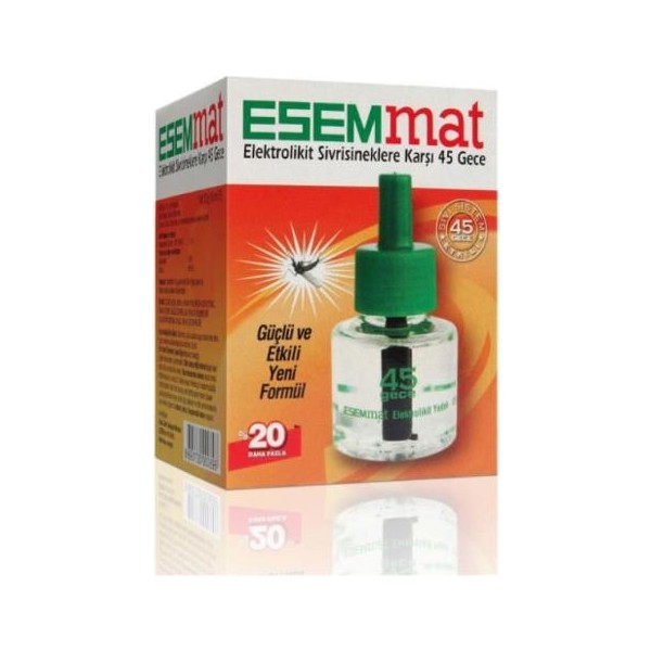 Esemmat Elektrolikit Yedek 45 Gece Etkili (360 Saat) Diğer Fiyatı