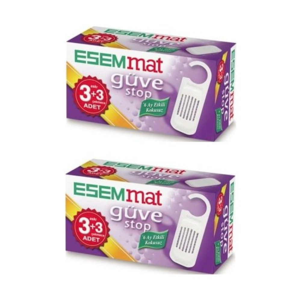 Esemmat Etkili ve Güvenli Güve Kovucu x 2'li Sinek-Kene-Haşere Kovucu Fiyatı