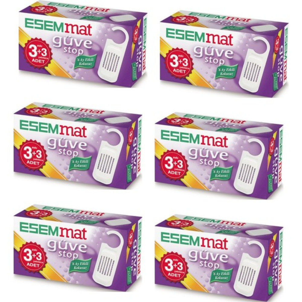 Esemmat Güve Stop - Kokusuz, 6 Ay Boyunca Etkili X6'lı Oto Boyaları Fiyatı