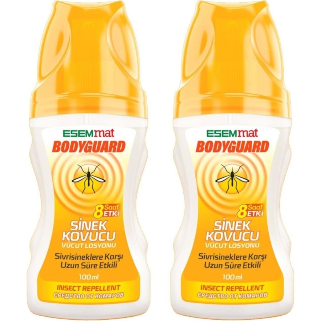 Esemmat Sinek Kovucu Bodyguard Vücut Losyon 100 ml x 2 Adet Kzmprt Giyim & İç Giyim Fiyatı