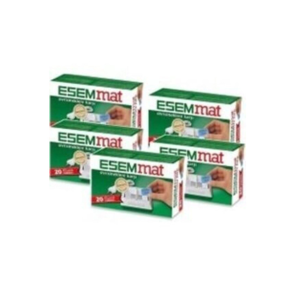 Esemmat Sivriinek Kovucu Klaik 5 Kutux 20 Tablet Deterjan ve Temizlik Ürünleri Fiyatı