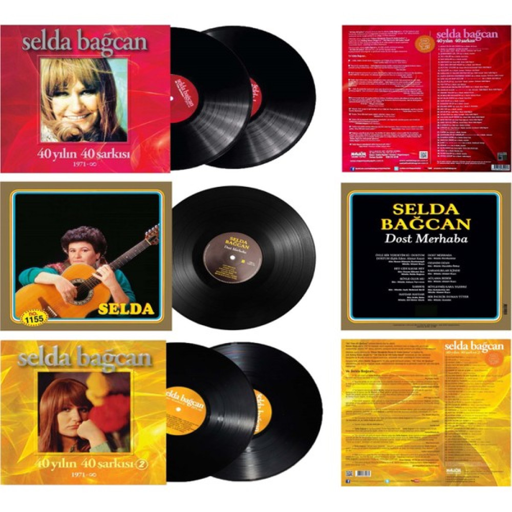 Esen Müzik Selda Bağcan 3 Plak Özel Set Pikap & Aksesuarları Fiyatı