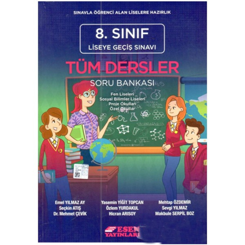 Esen Yayınları 8. Sınıf LGS Tüm Dersler Soru Bankası Tüm Dersler Fiyatı