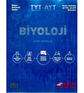 Esen Kitap TYT-AYT Biyoloji Soru Bankası Temel Yeterlilik Testi (TYT) Fiyatı