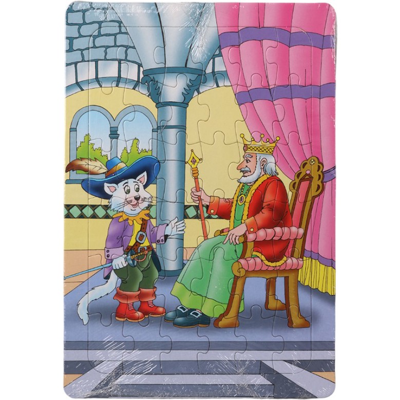 Eser 36 Parça Çocuk Puzzle + Boyama Masal Kahramaları Kral Eğitici Oyuncak Fiyatı