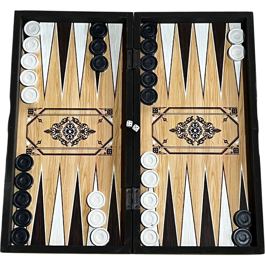 Eser Motif Kaplama Tavla Orta Boy 44 x 44 cm Tavla Fiyatı