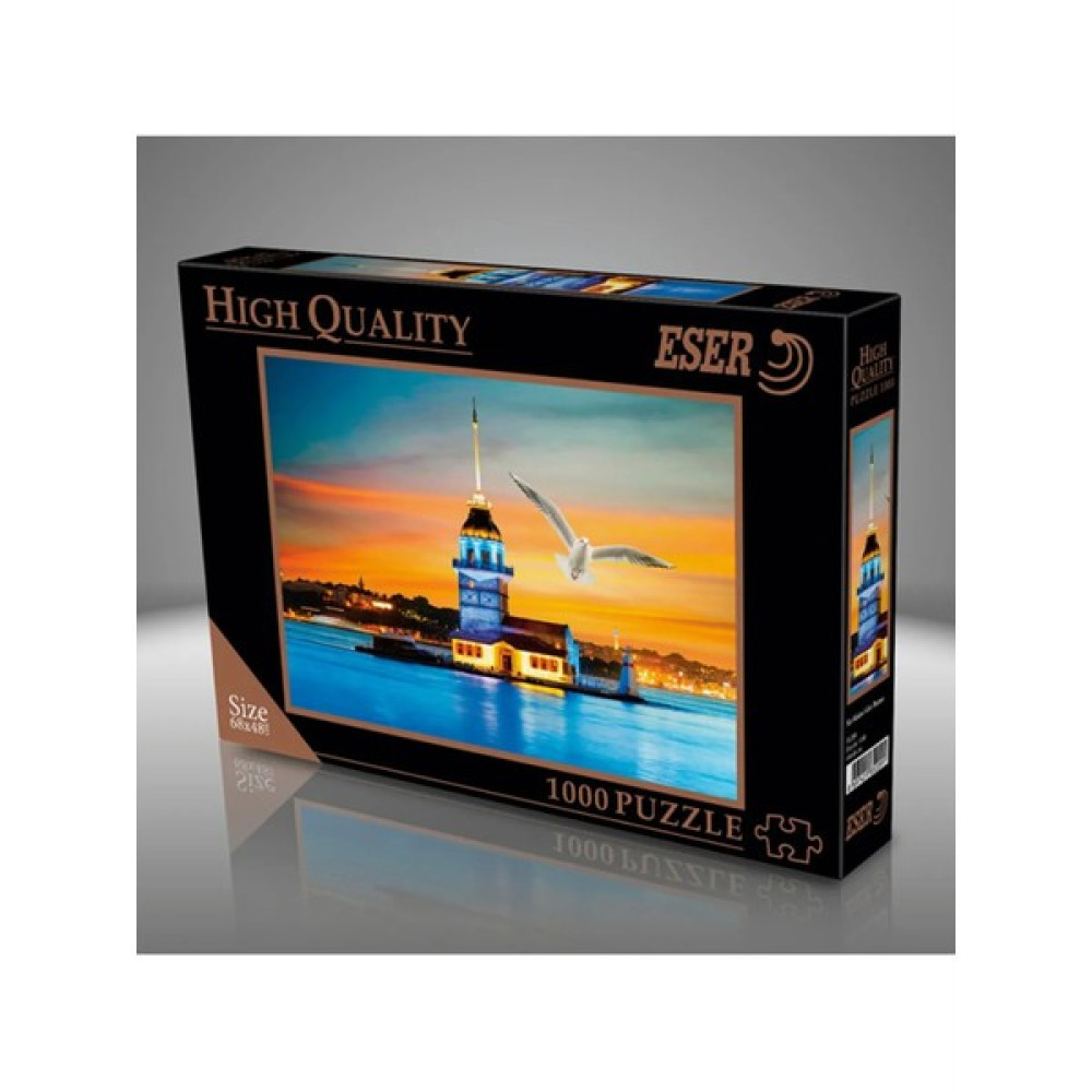 Eser Puzzle 1000 Parça 68X48 cm Kız Kulesi Gün Batımı Puzzle & Aksesuarları Fiyatı