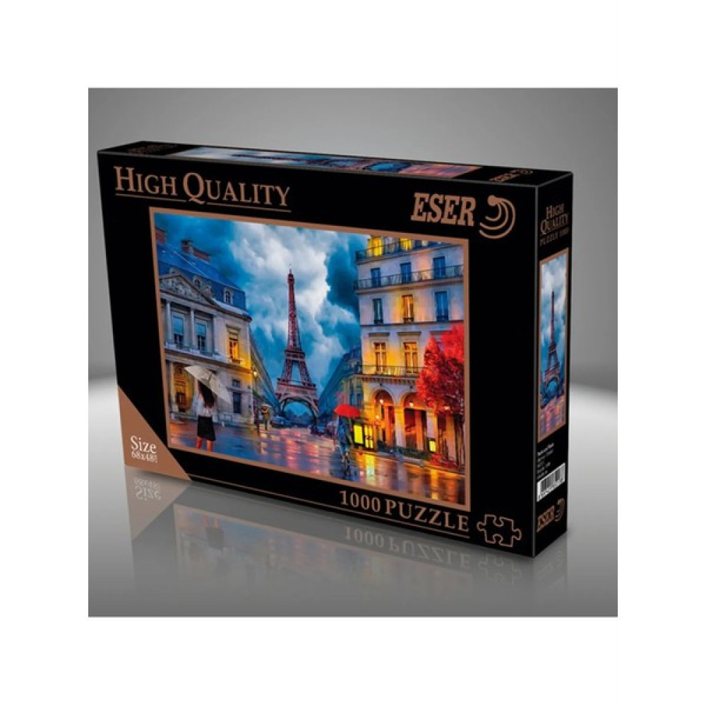 Eser Puzzle 1000 Parça 68X48 cm Paris And Rain Puzzle & Aksesuarları Fiyatı