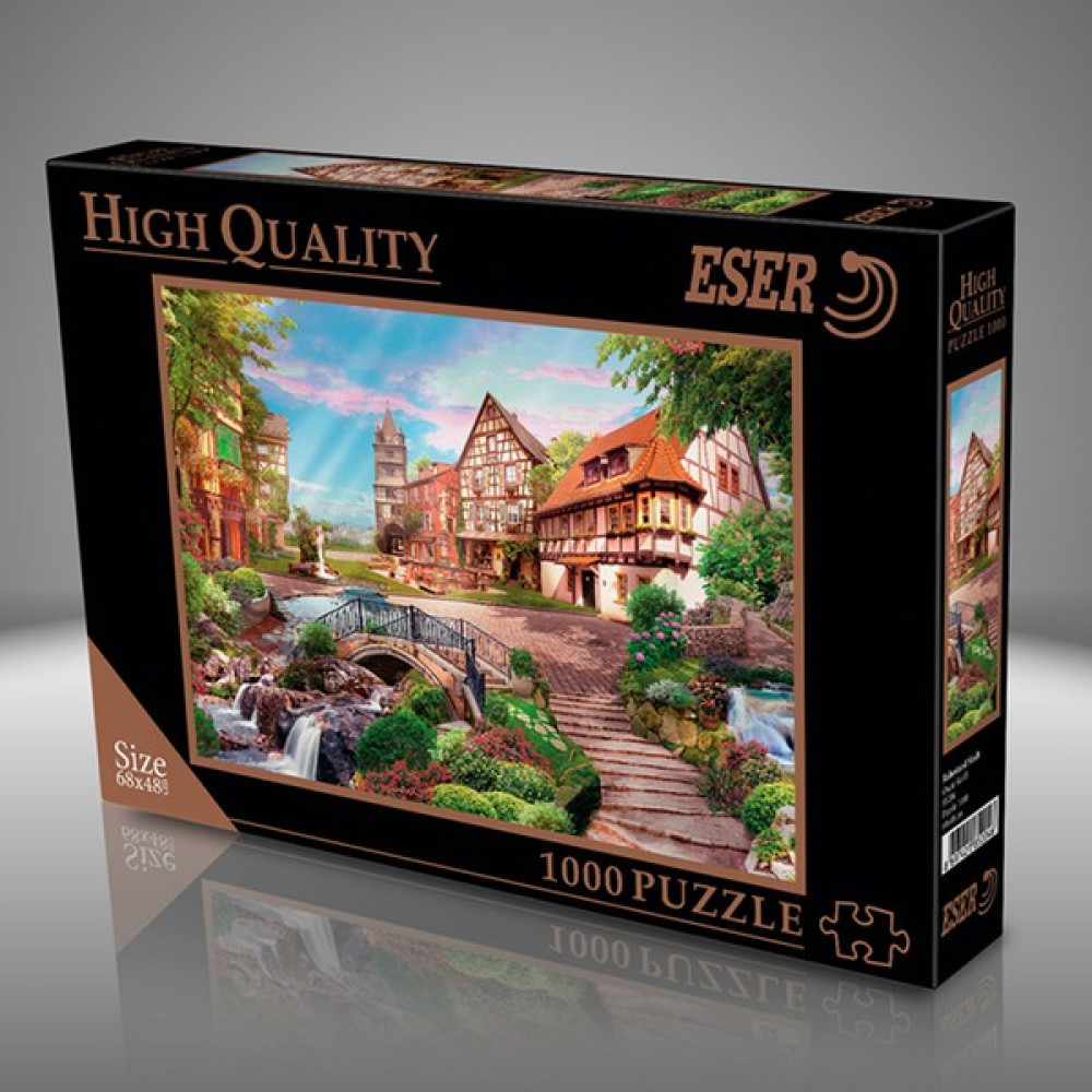 Eser Puzzle 1000 Parça 68X48 cm Ruhestand Stadt Puzzle & Aksesuarları Fiyatı