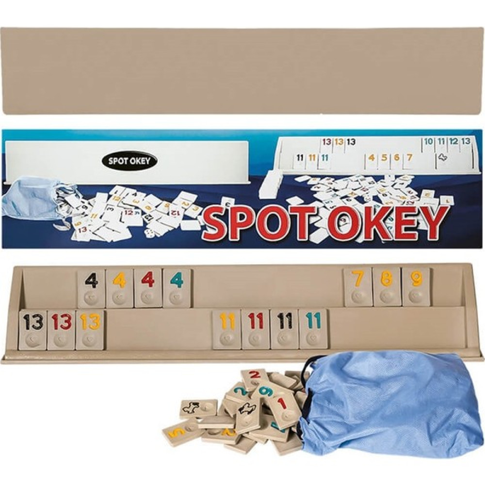 Eser Spot Plastik Okey Takımı Büyük Boy. Okey Takımları Fiyatı