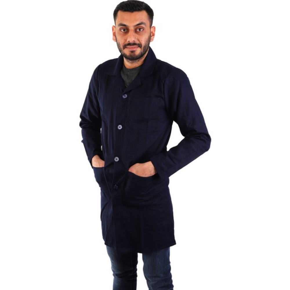 ESERIS Eser - Bay Alpaka Önlük Çıtçıtlı - Lacivert - 2XL Mutfak Önlüğü Fiyatı