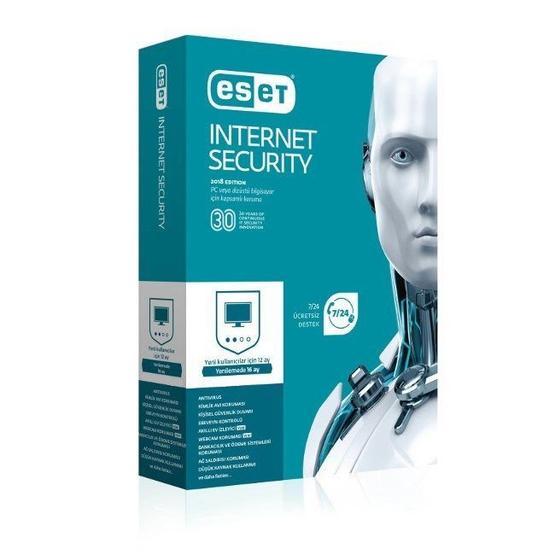 Eset Nod32 5 Kullanıcı 1 Yıl Internet Security