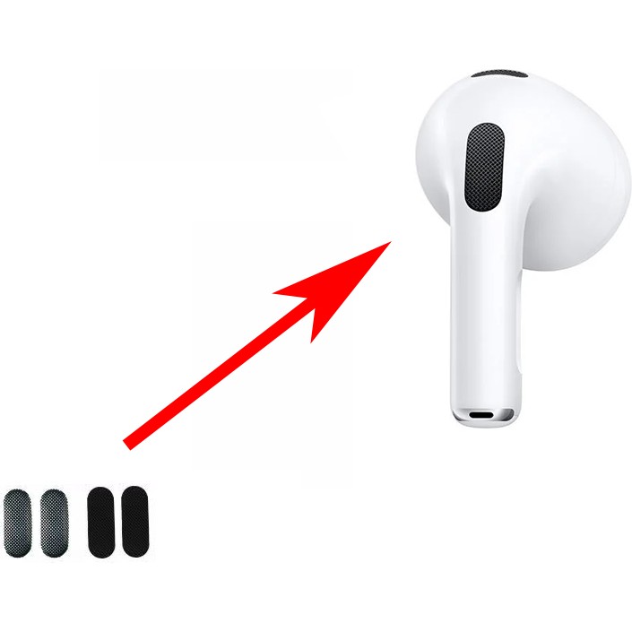 Esf Airpods 3 Hoparlör Anti Toz Önleyici Metal - Açık Siyah Bluetooth Hoparlör Fiyatı