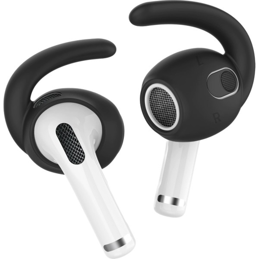 Esf Apple AirPods 3 Kulaklık Tutucu - Kulaklık Kancası - Siyah Cep Telefonu Aksesuarı Fiyatı