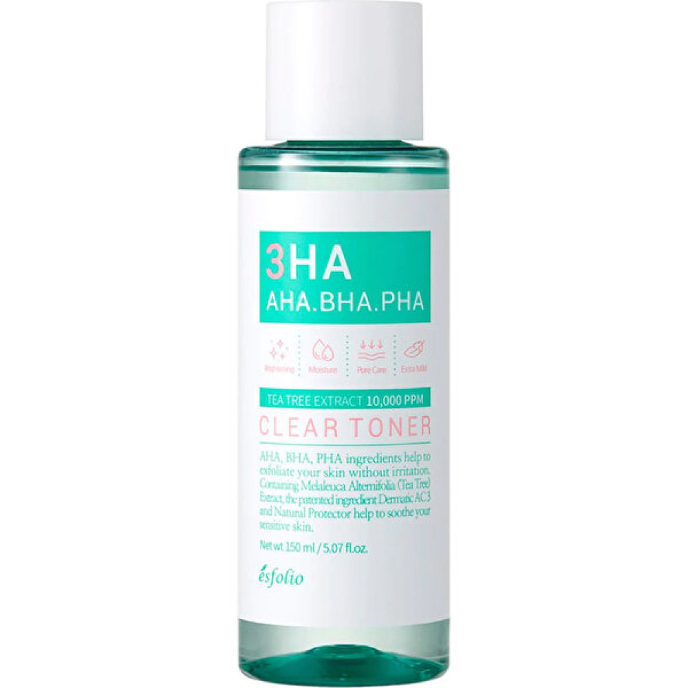 Esfolio Akne ve Sivilce Karşıtı Aha Bha Pha Bakım Toniği Esfolio 3ha Clear Toner 150 ml Cilt Temizleme ve Peeling Fiyatı
