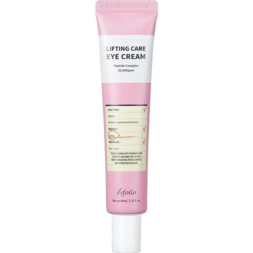 Esfolio Hassas Göz Çevresi Için Squalene Içeren Nemlendirici Göz Kremi Lifting Care Eye Cream 40ML Göz Kremi Fiyatı