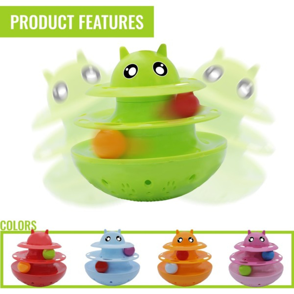 Eshopinlock Nunbell Shaking Circular Turntable Cat And Dog Toy Oto Boyaları Fiyatı