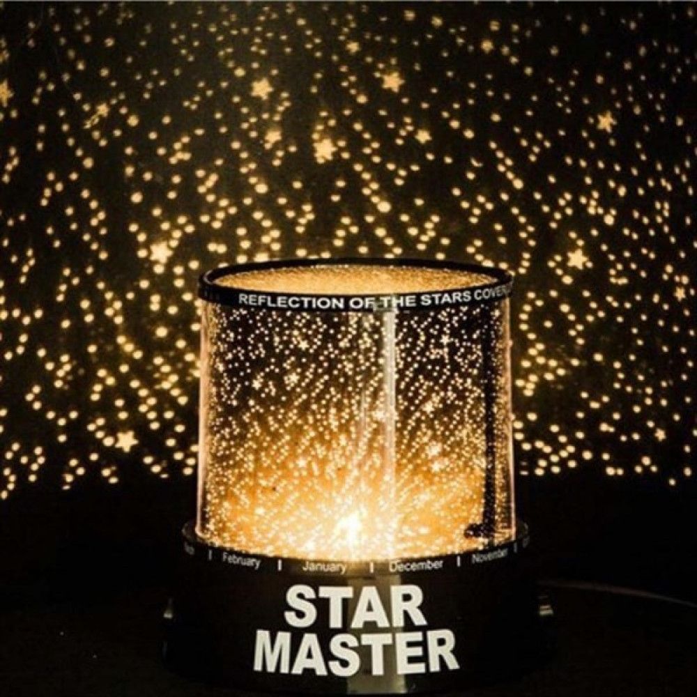 Eshopinlock Pilli Gökyüzü Projeksiyonlu LED Renkli Yıldızlı Tavan Işık Yansıtma Gece Lambası Gece Lambası Fiyatı