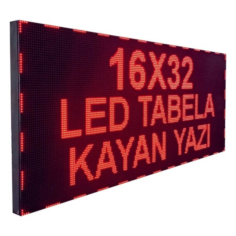 Esinti Reklam Led Tabela Kayan Yazı 16x32 Cm - Kırmızı Elektrik ve Aydınlatma Fiyatı