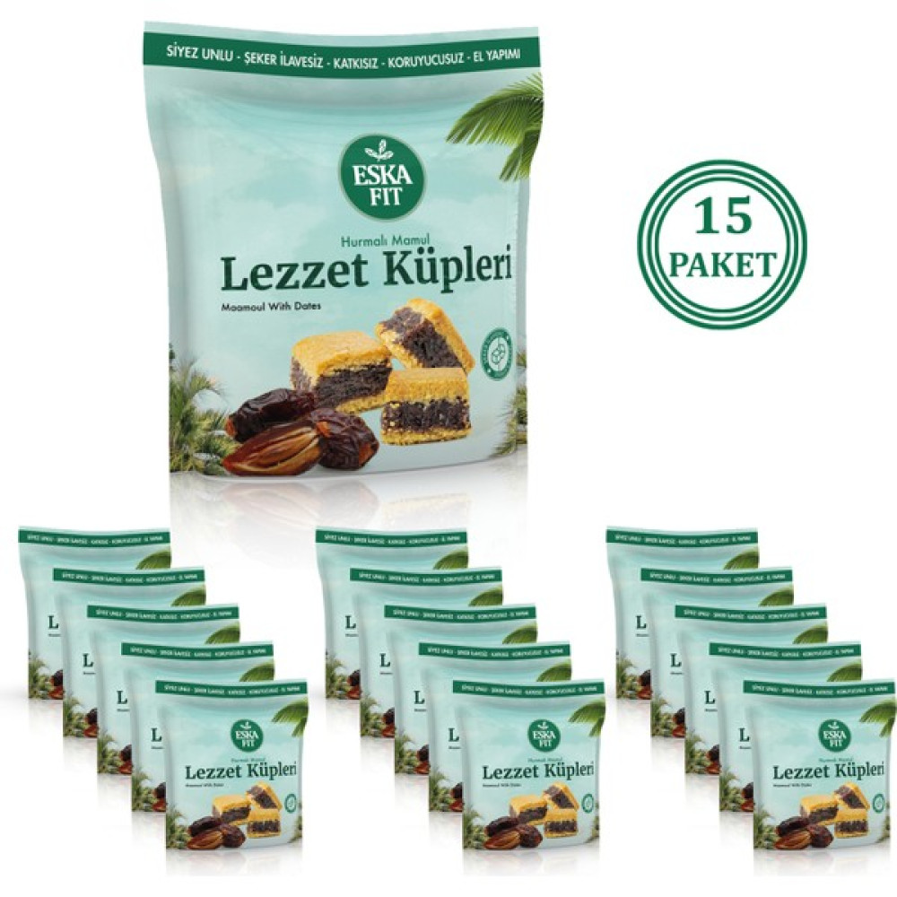 Eskafit Hurmalı Cevizli Mamul (1 Set = 15 Paket) - 1,5 kg Diğer Fiyatı