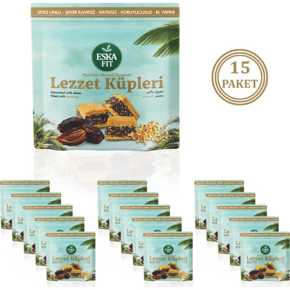 Eskafit Şekersiz Hurmalı Susamlı Mamul (1set = 15PAKET) - 1,5 kg Oto Boyaları Fiyatı