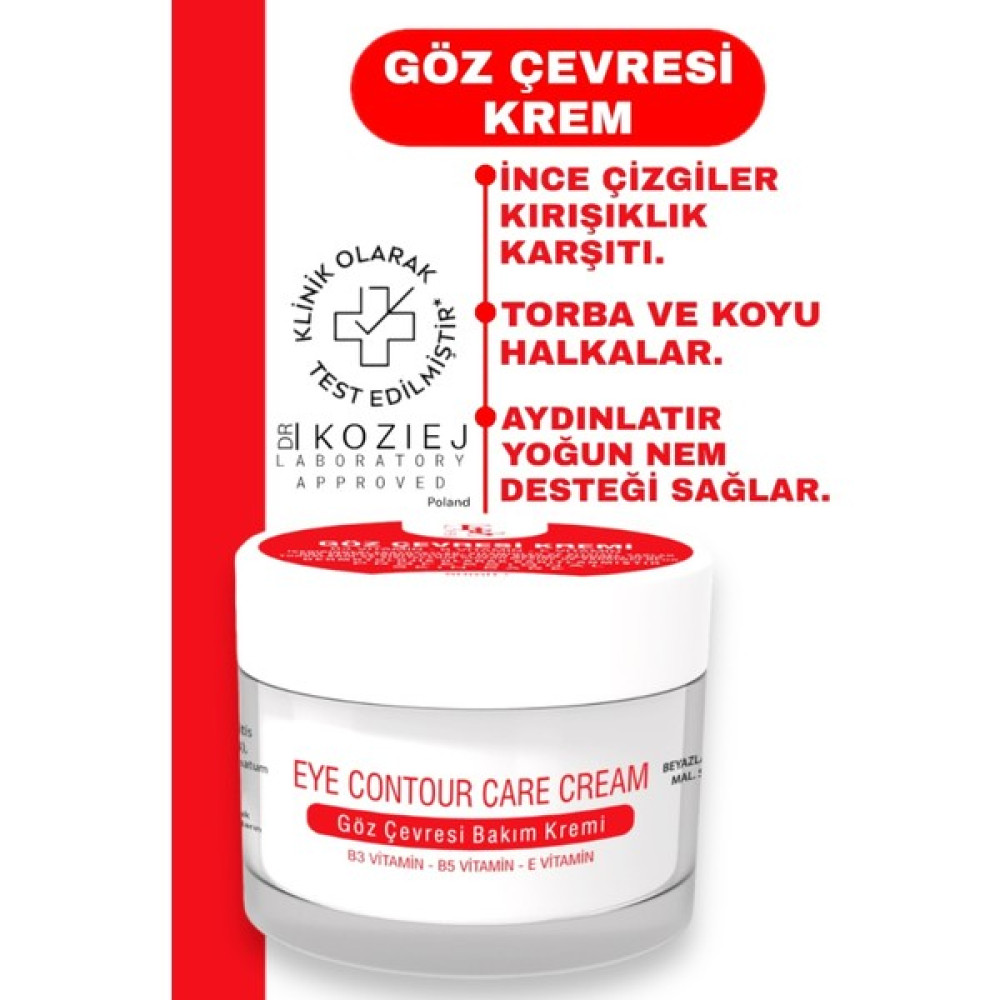 ESL Beauty Eslbeauty Göz Altı Torba ve Morluk & Koyu Halka Karşıtı Yoğun Nemlendirici ile Göz Altı Aydınlatıcı Göz Kremi Fiyatı