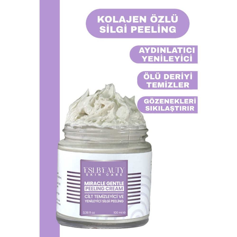 Eslbeauty Cilt Yenileyici Ölü Deriden Arındırıcı Miracle Gentle Silgi Peeling Krem 100ml Cilt Temizleme ve Peeling Fiyatı