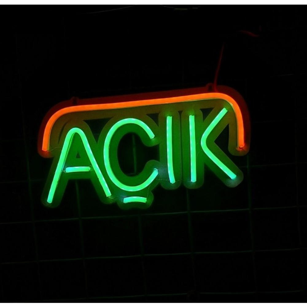 Esled Açık Yazısı Neon LED Işık Led Aydınlatmalar Fiyatı