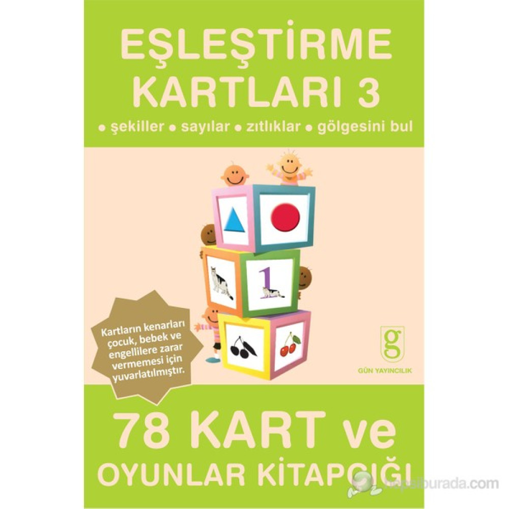 Eşleştirme Kartları 3 - Orhan Meriç Okul Öncesi Eğitici & Öğretici Kitaplar Fiyatı