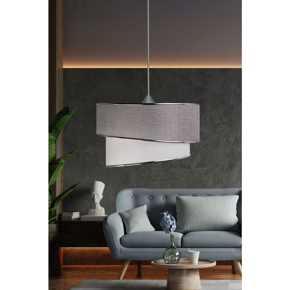 Eslight Ruzgar Modern Tekli Sarkıt Avize Açık Gri E65 Avize Fiyatı